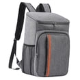thumbnail image 2 of Almencla Insulated Backpack Accessory Large Capacity Oxford Cloth Zipper Closure Outdoor Gray, 2 of 8