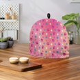 thumbnail image 4 of HELLHERO Paw Print Pattern Teapot Dust Cover Insulating Warming Dust Proof Coffee Pot Cloth Covers, 4 of 8