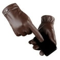 thumbnail image 1 of Guantes universales de invierno para pantalla táctil suaves elásticos perfecl marrón 21cm, 1 of 7