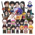 thumbnail image 2 of WM6163 Demon Slayer Daki Giyuutarou Douma Kibutsuji Muzan Gyokko Mini figuras de dibujos animados de Anime juguete de acción ladrillos para niños WM6168, 2 of 4
