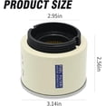 thumbnail image 3 of HUGFEGWE Fuel Filter R12T S3240 120AT NPT ZG1/4-19 Replacement for Marine Engine CJB91-89549, 3 of 7