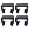 thumbnail image 1 of FRCOLOR 4pcs 5.25cm Sturdy Chair Clip Creative Sofa Clip Durable Rattan Made Furniture Clip Chair Fastener Home Accessory for Home Shop Office (Black), 1 of 4