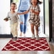 thumbnail image 5 of Alfombrilla roja antideslizante, lavable, de 60 x 90 cm, de Rug SHACOS, 5 of 9