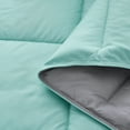 thumbnail image 5 of Unique Home Alternative 3pc Goose Down Clearance Comforter Soft Premium Color Duvet Covers Comforter Set (King, Light Blue), 5 of 6