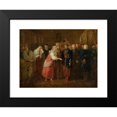 thumbnail image 2 of Józef Peszka 24x19 Black Modern Framed Museum Art Print Titled - Marriage of Mieszko and Dobrawa (circa 1820), 2 of 5