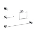 thumbnail image 1 of Elegant Kitchen & Bath HWB-12S4PCH Isla 4 Piece Bathroom Hardware Set, Chrome, 1 of 1