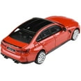 thumbnail image 3 of BMW M3 (G80) Toronto Red Metallic with Black Top 1/64 Diecast Model Car by Paragon, 3 of 3