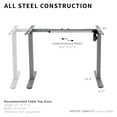 Electric Stand Up Desk Frame Workstation, Frame , Single Motor