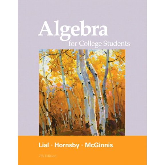 Pre-Owned Algebra for College Students Paperback