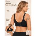 thumbnail image 5 of VEOFUX Smooth Wireless Bras for Women,No Underwire Full Coverage Seamless Plus Size Everyday T-Shirt Bra, 5 of 8