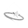 thumbnail image 4 of Star Rope Stackable Thumb Ring .925 Sterling Silver Band Jewelry Female Male Unisex Size 7, 4 of 4