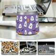 thumbnail image 6 of Yayeee Ashtray with Lid for Cigarette Smokeless Stainless Steel Home Ash Holder, Halloween Ghosts Purple, 6 of 7