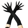 thumbnail image 1 of Guantes Con Garras De Halloween, Ligeros, Decorativos, Aterradores, Divertidos Mitones, Flexibles, Para Interior Y Exterior, Guante De Disfraz, Vestido Elegante 2 Uds seitruly AP006755-02, 1 of 6