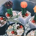 thumbnail image 6 of Raindrops 2pcs Ceramic Mushroom Ornaments, Miniature Garden Decor, Flower Pot Lawn Decorations, 6.10 X 2.51 X 2.51 Inch, 6 of 8