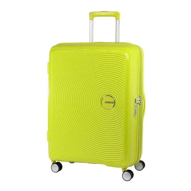Maleta Rígida 25 Pulgadas American Tourister Curio Amarilla