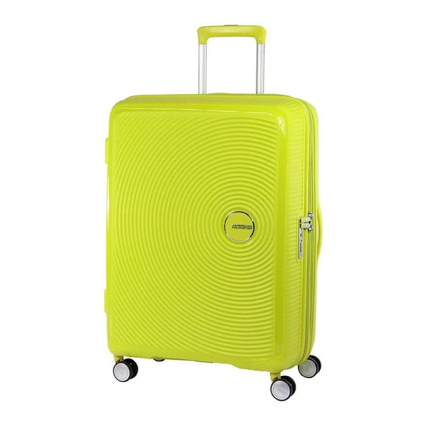 Maleta Rígida 25 Pulgadas American Tourister Curio Amarilla