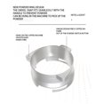 thumbnail image 4 of Ounissouiy Anillo de dosificación de polvo de café, adaptador de fabricación giratorio, anillos anticaída de orejas, utensilios de cocina para Juegos de servir café y té Negro Ounissouiy HA064611-01, 4 of 6