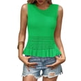thumbnail image 4 of Sleeveless Women Crochet Casual Knit Tank Tops Sweater Vest, 4 of 7