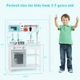 thumbnail image 2 of Costway Kids Kitchen Playset Cookware Cooking Set with Pots & Pans, 2 of 10