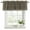 Dark Brown, variant on 2 Pack Navy Blue Floral Boho Valances for Windows Bedroom Living Room Window Treatments, Ethnic Tribe Abstract Art Flower Rod Pocket Valance Drapes Short Kitchen Curtains Over Sink 42"x18"