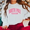 thumbnail image 2 of Pink North Pole University | Sweatshirt, 2 of 4