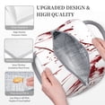 thumbnail image 3 of Balery Bloody Hand Bolsa de Almuerzo para Mujeres, Caja de Almuerzo, Bolsa de Almuerzo Pequeña Impermeable, Tote de Almuerzo Reutilizable con Gran Capacidad, 3 of 6