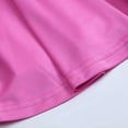 thumbnail image 4 of GYRATEDREAM Girls Athletic Tennis Skirts Flowy High Waisted Tiered Pleated Skirts Workout Sport Performance Skorts for L Pink, 4 of 8