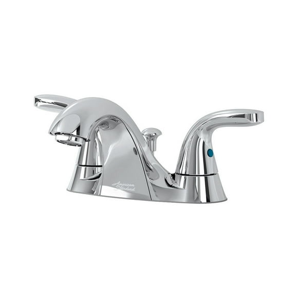 American Standard Cadet Chrome Two Handle Lavatory Faucet 4 in.
