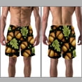 thumbnail image 3 of luoweisi Men's Beach Shorts Quick Dry Swim Trunks with Mesh Lining Acorns XL, 3 of 5
