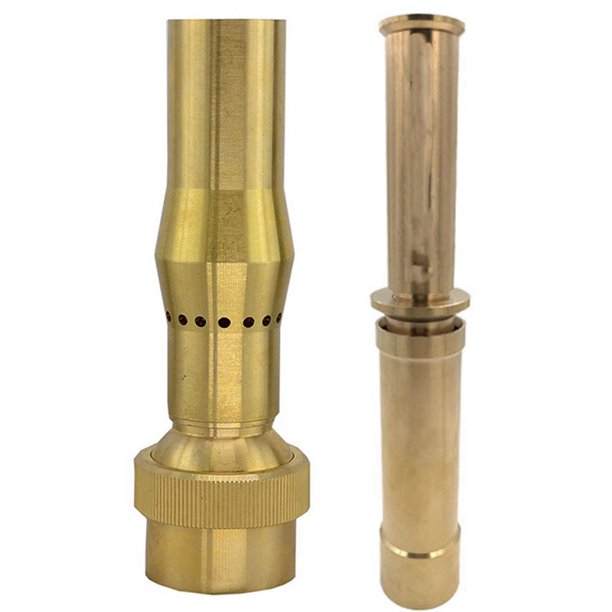 2 Pcs Brass Foam Jet Fountain Nozzles Garden Landscape Fountain Fountain Equipment1 Inch (Dn25