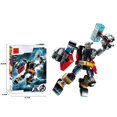thumbnail image 1 of Marvel Avengers Mech Toys Thor Spider-Man Thanos Mecha Boy Fighting Insert Modelo Building Blocks Minifigure Juguetes para niños xuanjing unisex, 1 of 2