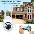 thumbnail image 4 of 4X CáMaras de Seguridad para Exteriores, CáMaras WiFi de 2,4 GHz para Seguridad en el Hogar, CáMaras de Vigilancia 1080P Vista de 360°, Audio Bidireccional, 4 of 5