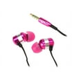 thumbnail image 3 of GOgroove audiOHM In-Ear Headphones, Red, HF, 3 of 10