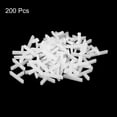 thumbnail image 3 of Uxcell 200Pack Wall Floor Tile Plastic T Shape Spacers Tiling Tools 2.5mm 3/32" White, 3 of 6