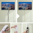 thumbnail image 6 of AVF MA150W-a Cable Management, Wire Hider Kit, 5 Foot Length. White Paintable., 6 of 8