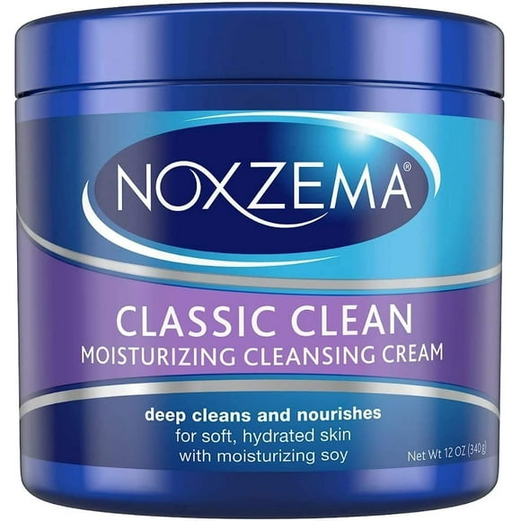 Noxzema Crème Nettoyante Hydratante Classique avec Extrait d'Eucalyptus Véritable 12 oz (Lot de 5)