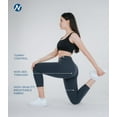 thumbnail image 3 of Nirlon 7/8 Capri Leggings For Women - High Waisted Women's Leggings Activewear, 3 of 6
