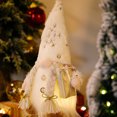 thumbnail image 1 of Figura de adorno navideño Muñeco de Papá Noel para decoraciones de fiesta en el hogar (B), 1 of 5