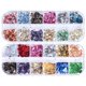 thumbnail image 1 of 24 cajas de láminas para decoración de uñas, láminas holográficas, pegatinas de lentejuelas para uñas, decoración con purpurina 3D, accesorios de diseño DIY, suministros para uñas arcoíris, calcomanías doradas para uñas Ormromra HMHZ123, 1 of 7