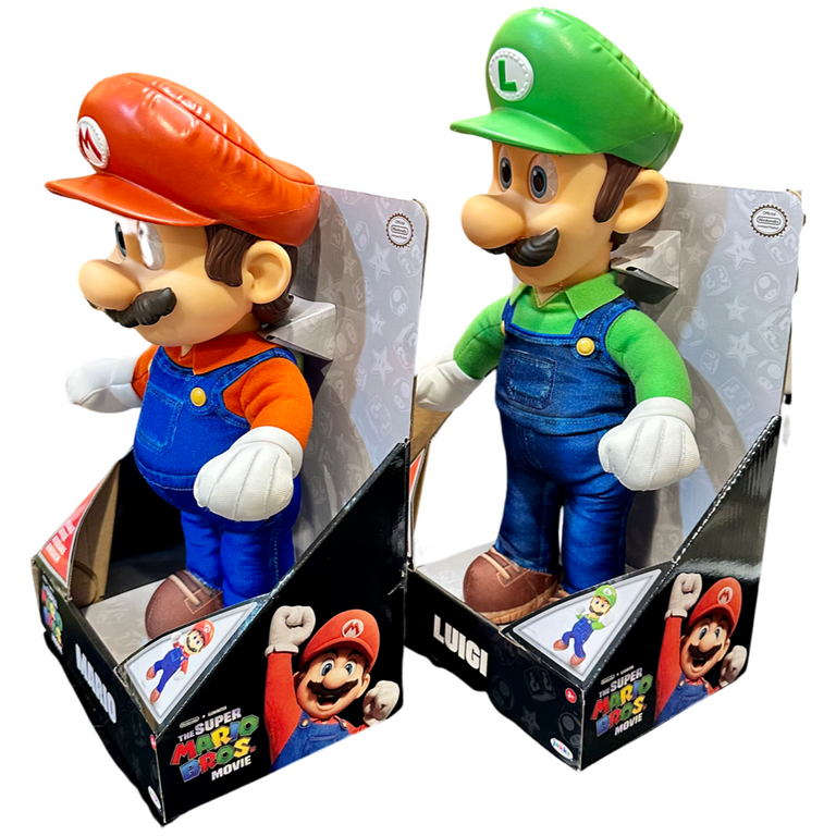 Nintendo The Super Mario Bros. Movie Mario Poseable Plush : Target