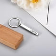 thumbnail image 2 of 6th Anniversary Iron Gifts for Her Him 6 Year Anniversary Wedding Gift for Wife from Husband 6th Anniversary Iron Gift Keychains Valentines Present for Women Men Christmas Stocking Stuffers, 2 of 6