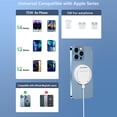 thumbnail image 4 of Soporte De Carga Soporte de Carga Magnético Plegable 15W para iOS 16.0 MacOS Ventura (Blanco), 4 of 9