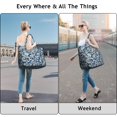 thumbnail image 4 of Country Rustic Weekender Bag, Large Capacity Carry-On Tote with Durable Handles for Women Travelers, 4 of 5