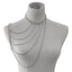 thumbnail image 2 of Cadena del Cuerpo Sunnimix Joyas Cadena Collares Accesorios Blanco A, 2 of 8