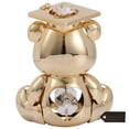 thumbnail image 4 of Matashi 24K Gold Plated Graduation Bear with Crystals Home Decorative Showpiece Gift for Christmas Birthday Mother's Day Anniversary New Year Living Room Bedroom Decor, 4 of 7
