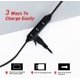 thumbnail image 3 of Auriculares estéreo magnéticos en la oreja Auriculares inalámbricos Bluetooth 4.2 Regalo para auriculares - Plata liviano y muy cómodo de usar, 3 of 5