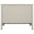 thumbnail image 5 of Aukfa Wood Sideboard Buffet Cabinet with Doors and Adjustable Shelf, Cream White, 5 of 10
