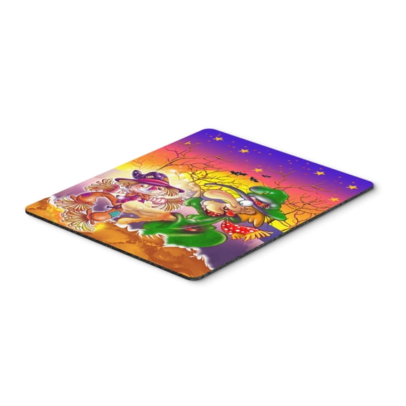 Carolines Treasures APH5129MP Witch Voodoo Scarecrow Halloween Mouse Pad Hot Pad or Trivet Large multicolor