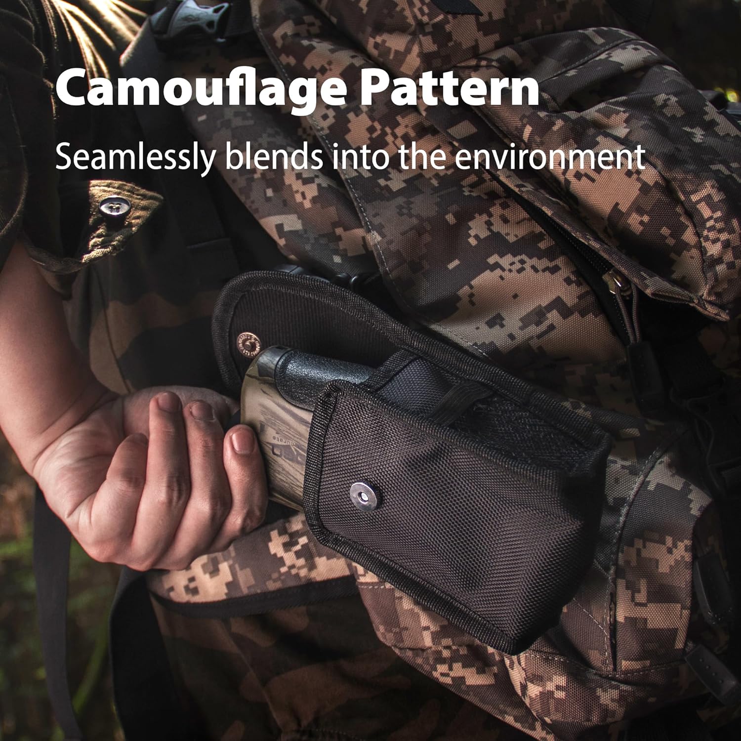 Gogogo Sport Vpro1200 Yards High Transmittance LCD Laser Rangefinder, Camo
