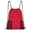 Red, variant on WANDF Drawstring Bag for Men Women,Drawstring Backpack,String Backpack with Mesh Pockets,Waterproof Sports Gym Bag ,Large Athletic Sackpack for Beach,Swimming,Cycling(Black)